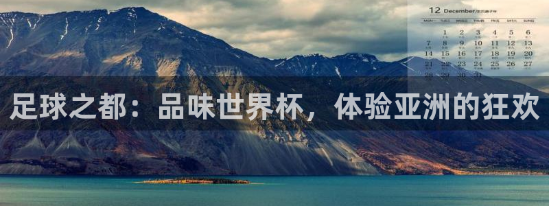 世界杯附加赛赛程表：足球之都：品味世界杯，体验亚洲的狂欢